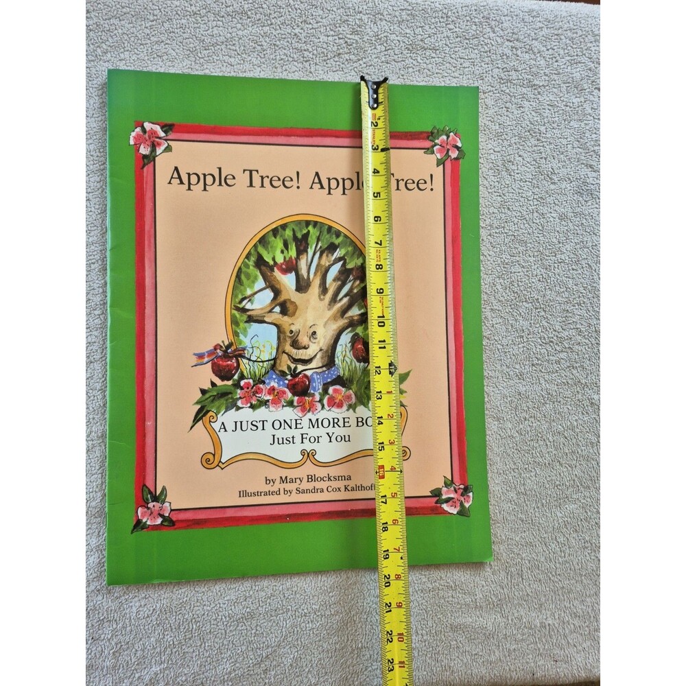 Apple Tree Apple Tree Mary Blocksma Oversized Big Book Just One More Book...